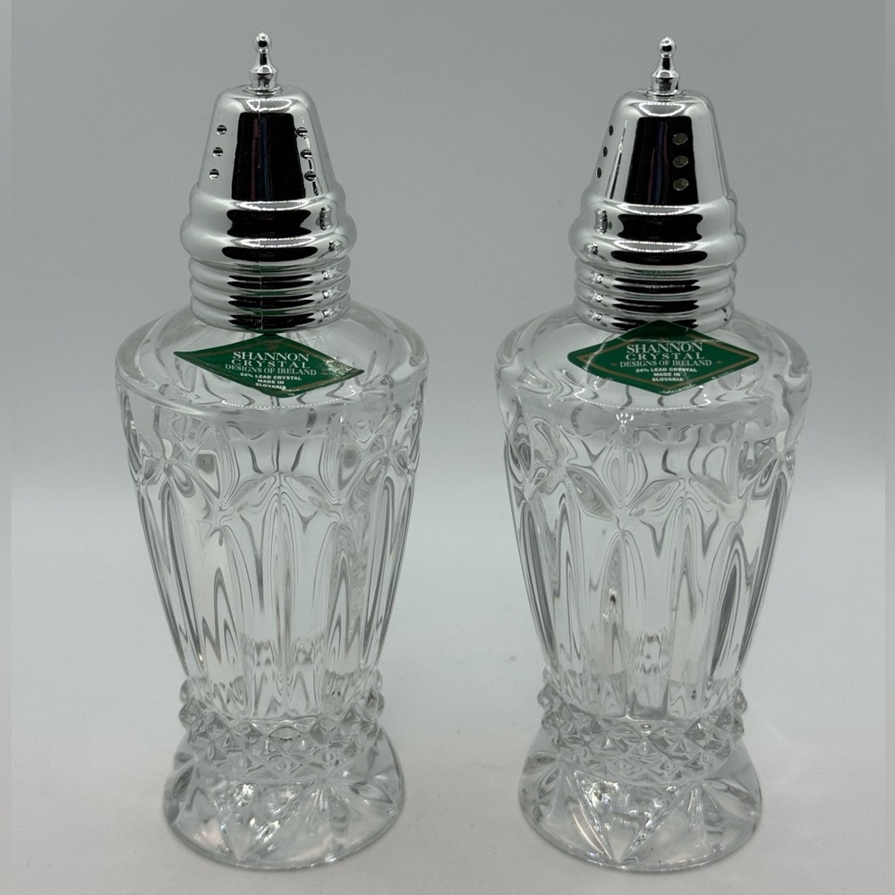 Shannon Crystal Salt & Pepper Set
